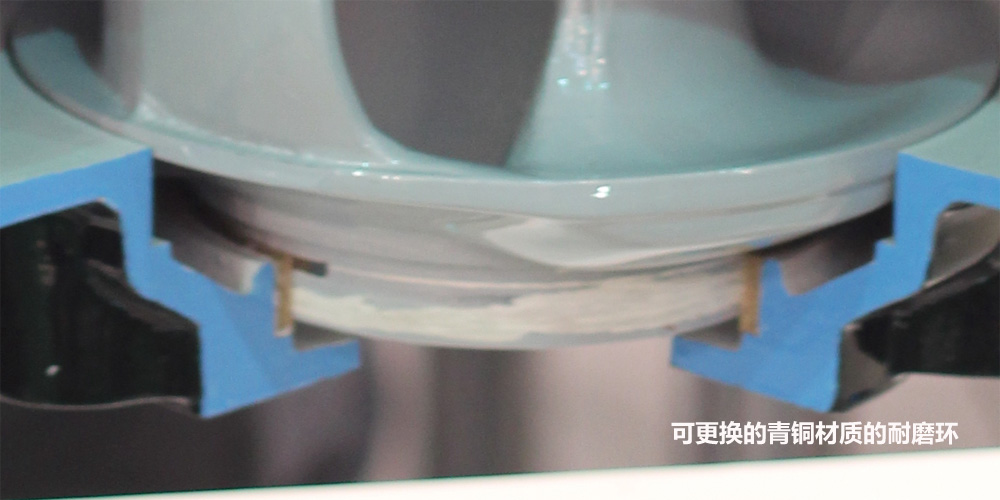 雨水井用泵,潛水排污泵,可更換的青銅材質(zhì)耐磨環(huán)